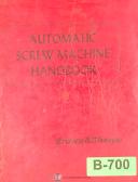Brown & Sharpe-Brown & Sharpe No. 5, Grinding Machine, Operations Maintenance & Parts Manual-No. 5-04